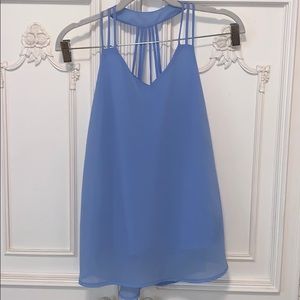 Blue camisole